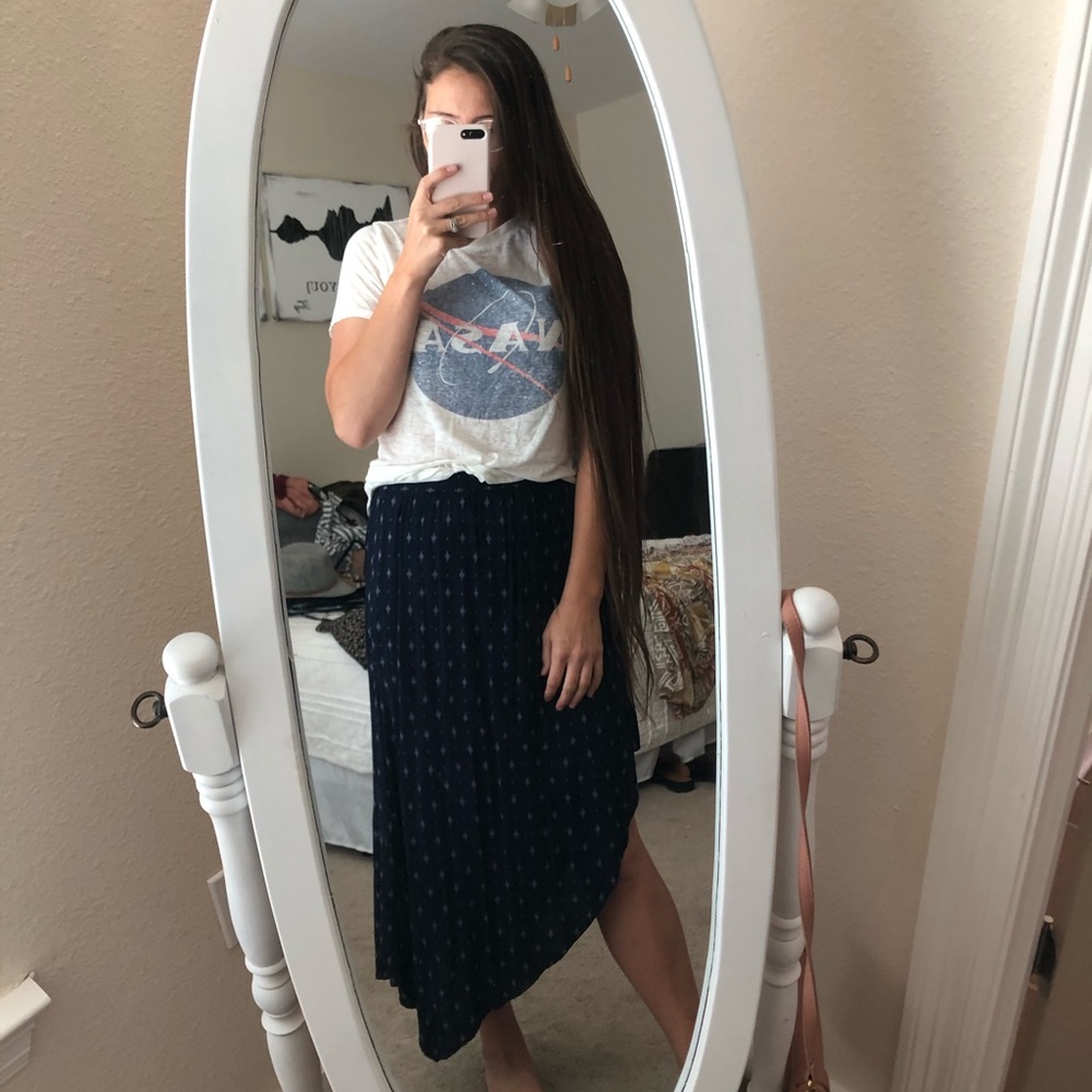 UO high-low skirt